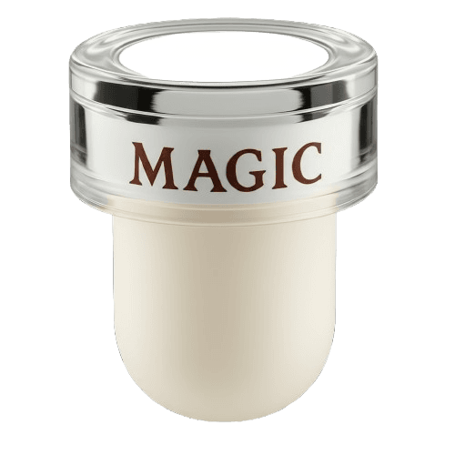 Closure with custom printed branding on the side surface